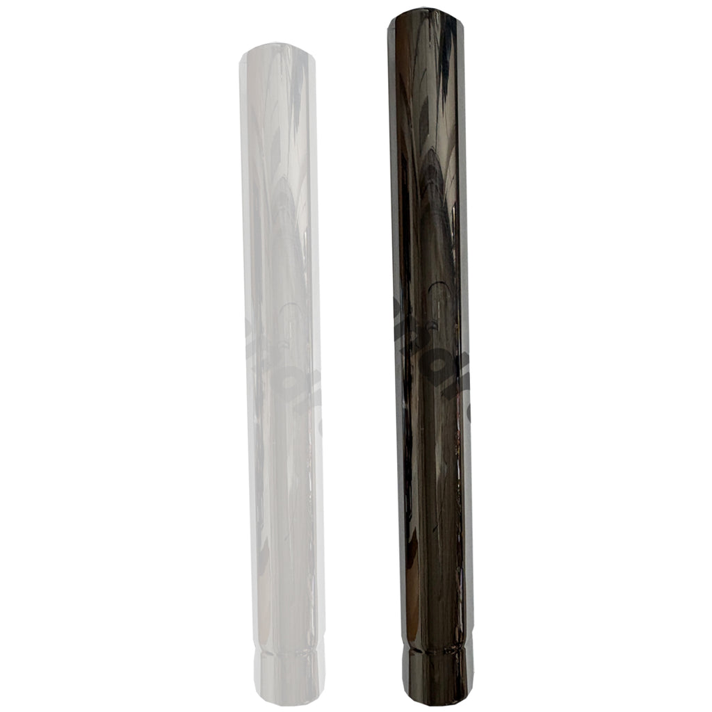 Grand Rock - 8" x 52" or 55" Flat Top O.D. Chrome Spool Pipe