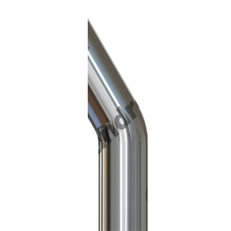 Grand Rock - 8" x 54", 60" or 68" Aussie Cut O.D. Chrome Spool Pipe