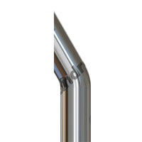 Grand Rock - 8" x 54", 60" or 68" Aussie Cut O.D. Chrome Spool Pipe