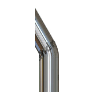 Grand Rock - 8" x 54", 60" or 68" Aussie Cut O.D. Chrome Spool Pipe