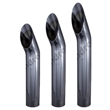 Grand Rock - 8" x 54", 60" or 68" Aussie Cut O.D. Chrome Spool Pipe