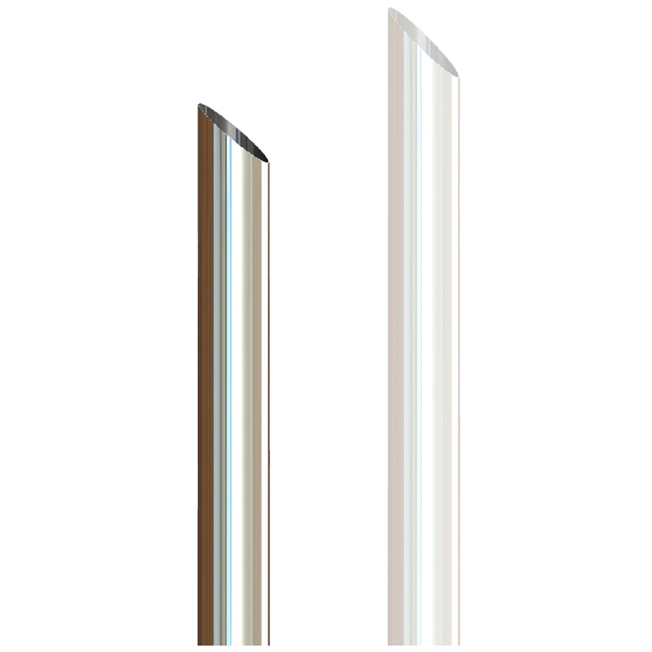Grand Rock - 6" x 54" or 60" O.D. Chrome Miter Cut Exhaust Stack