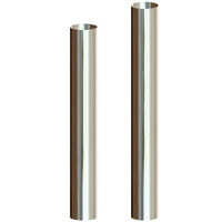 Grand Rock - 6" x 54" or 60" O.D. Straight Cut Chrome Exhaust Stack