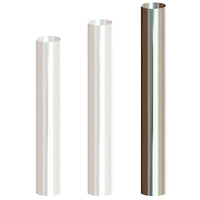 Grand Rock - 7" x 54", 60" or 68" O.D. Straight Cut Chrome Exhaust Stack