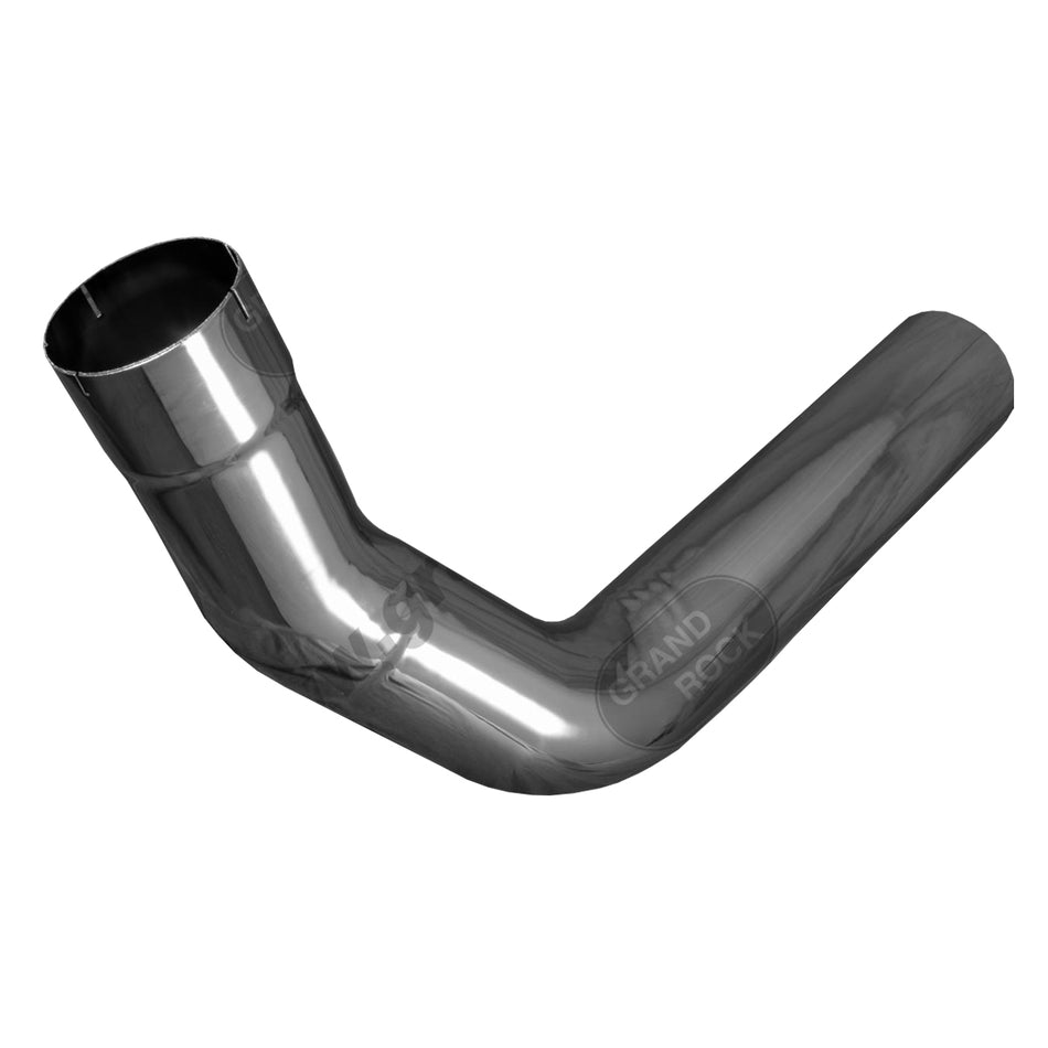 Grand Rock - Tapered 6" 2-Bend Chrome O.D. R5" O.D. (Left or Right)