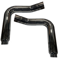 Grand Rock - Tapered 7" 2-Bend O.D. Reduced to 5" Chrome Exhaust Elbow (Left or Right)