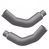 7" Kenworth W900B, W900L, T600 or T800 2-Bend O.D. Reduced to 5" I.D. Chrome Exhaust Pipe (Right or Left)