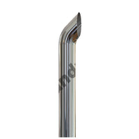 Grand Rock - 8" X 54", 60" or 68" West Coast Curve O.D. Chrome Exhaust Stack