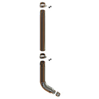 Grand Rock - 1994-2002 Peterbilt 379 Retro Fit Duplex Stack Exhaust Kit