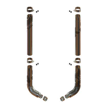 Grand Rock - 2003 & Newer Peterbilt 379 8" Duplex Stack Kit