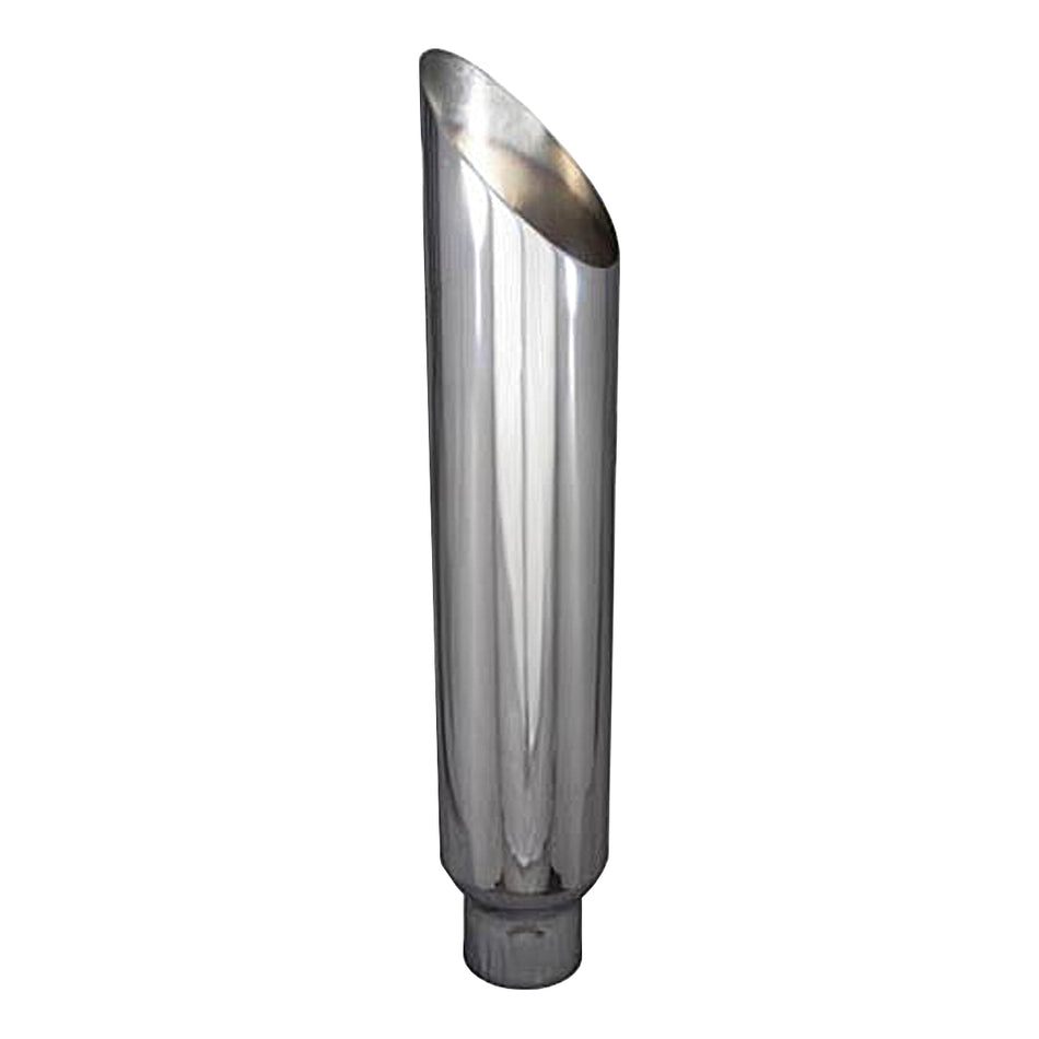 Grand Rock - 7" x 36" Miter Cut O.D. Chrome Exhaust Stack