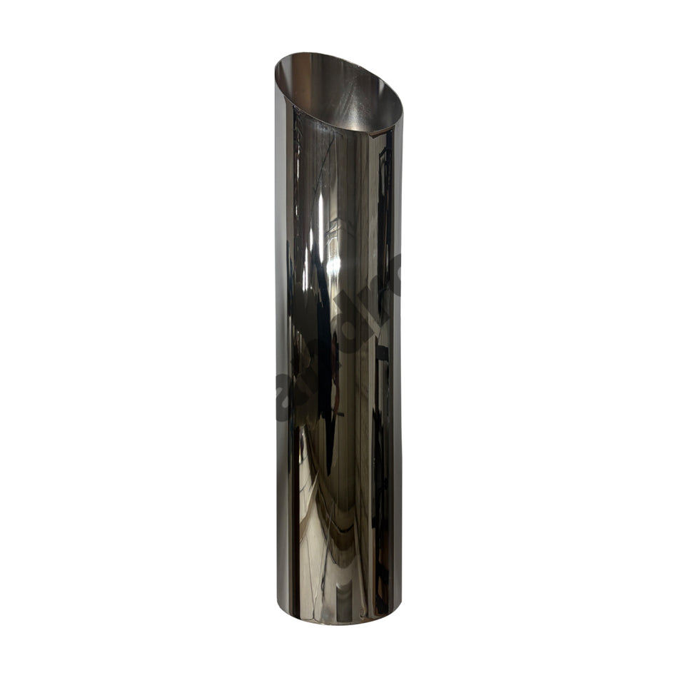 Grand Rock - 8" x 36" Miter Cut O.D. Chrome Exhaust Stack
