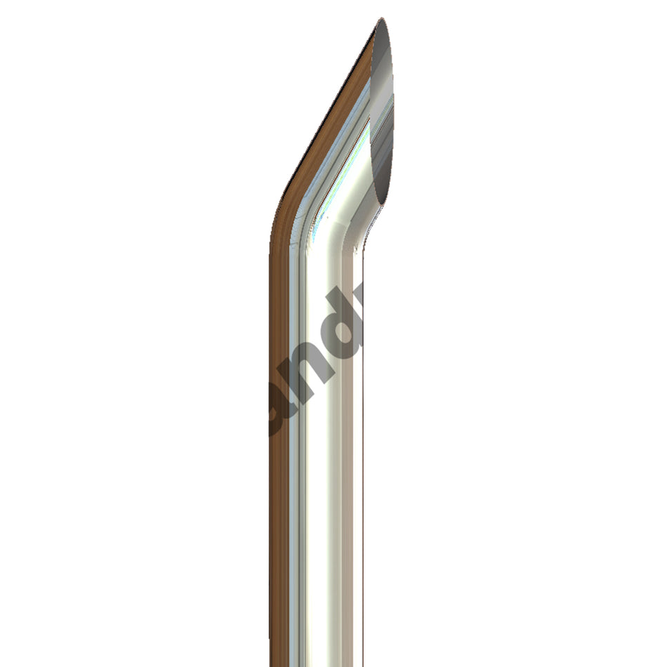 Grand Rock - 7" x 48" Aussie 7" O.D. Chrome Exhaust Stack
