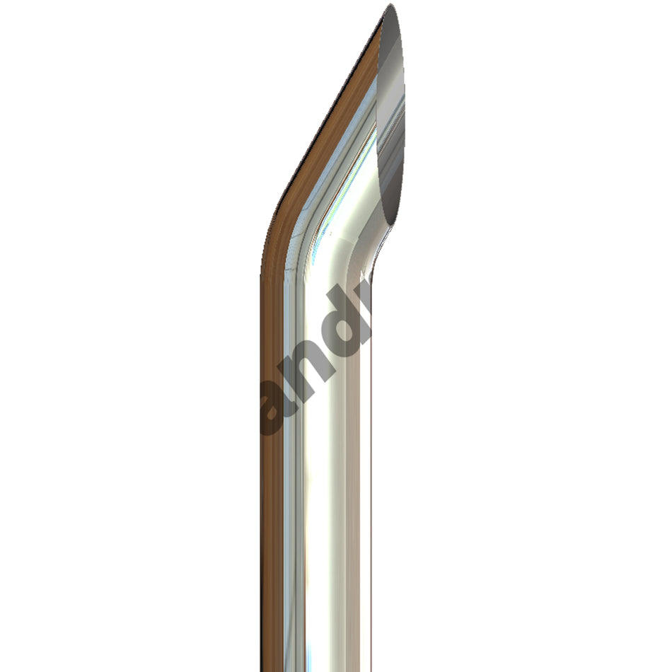 Grand Rock - 8" x 48" Aussie 8" O.D. Chrome Exhaust Stack