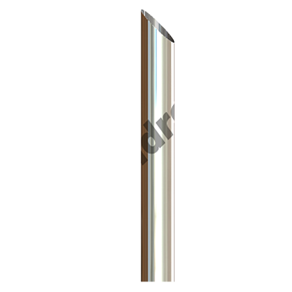 Grand Rock - 6" x 48" Miter O.D. Chrome Exhaust Stack