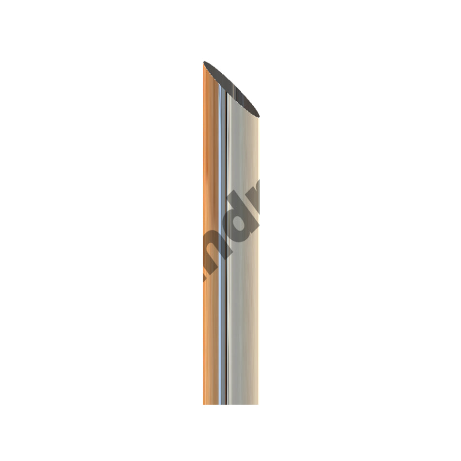 Grand Rock - 8" x 48" Miter 8" O.D. Chrome Exhaust Stack