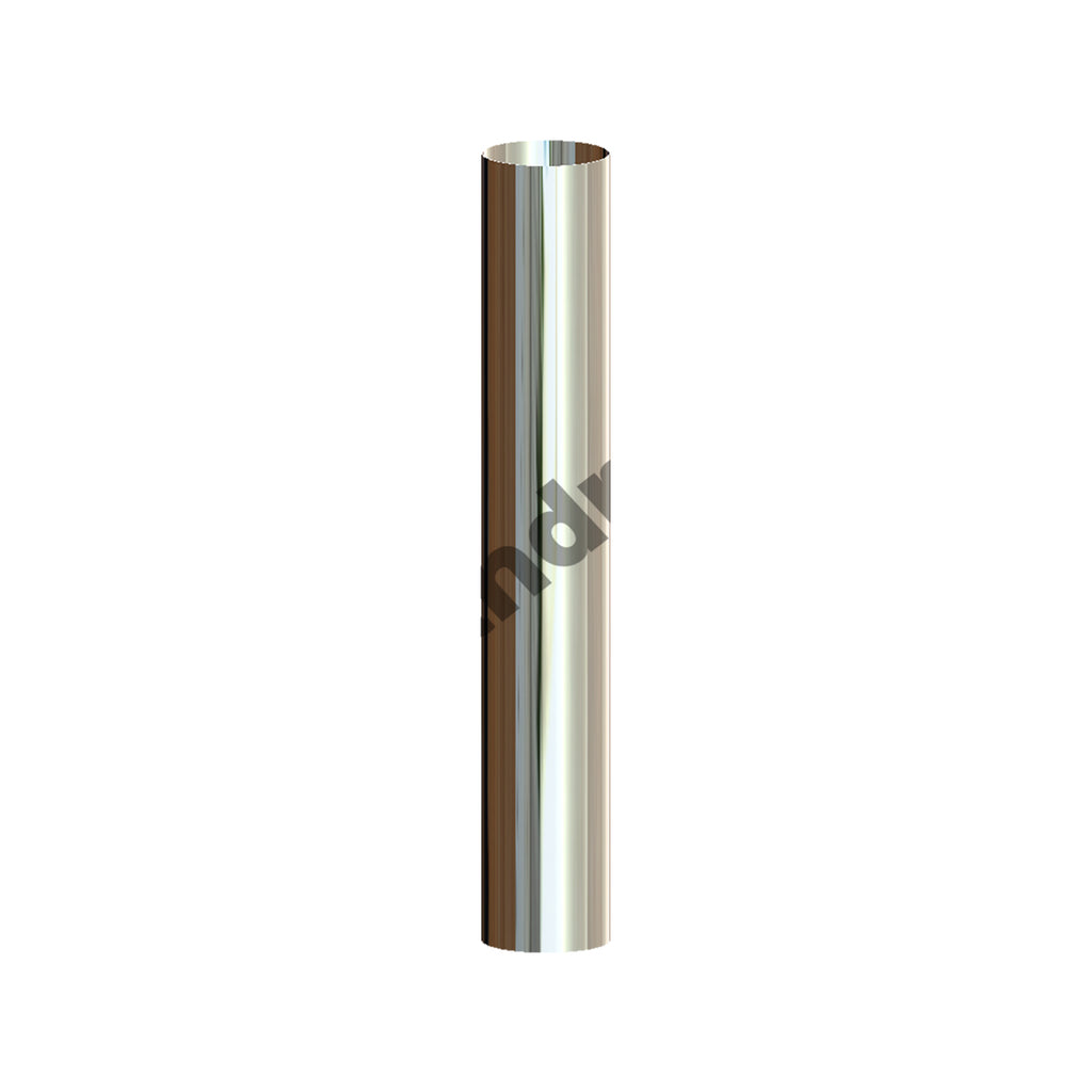 Grand Rock - 6" x 36" Flat Top Chrome Exhaust Stack