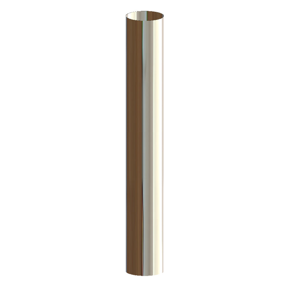 Grand Rock - 7" x 48" OD/OD Chrome Straight Exhaust Stack