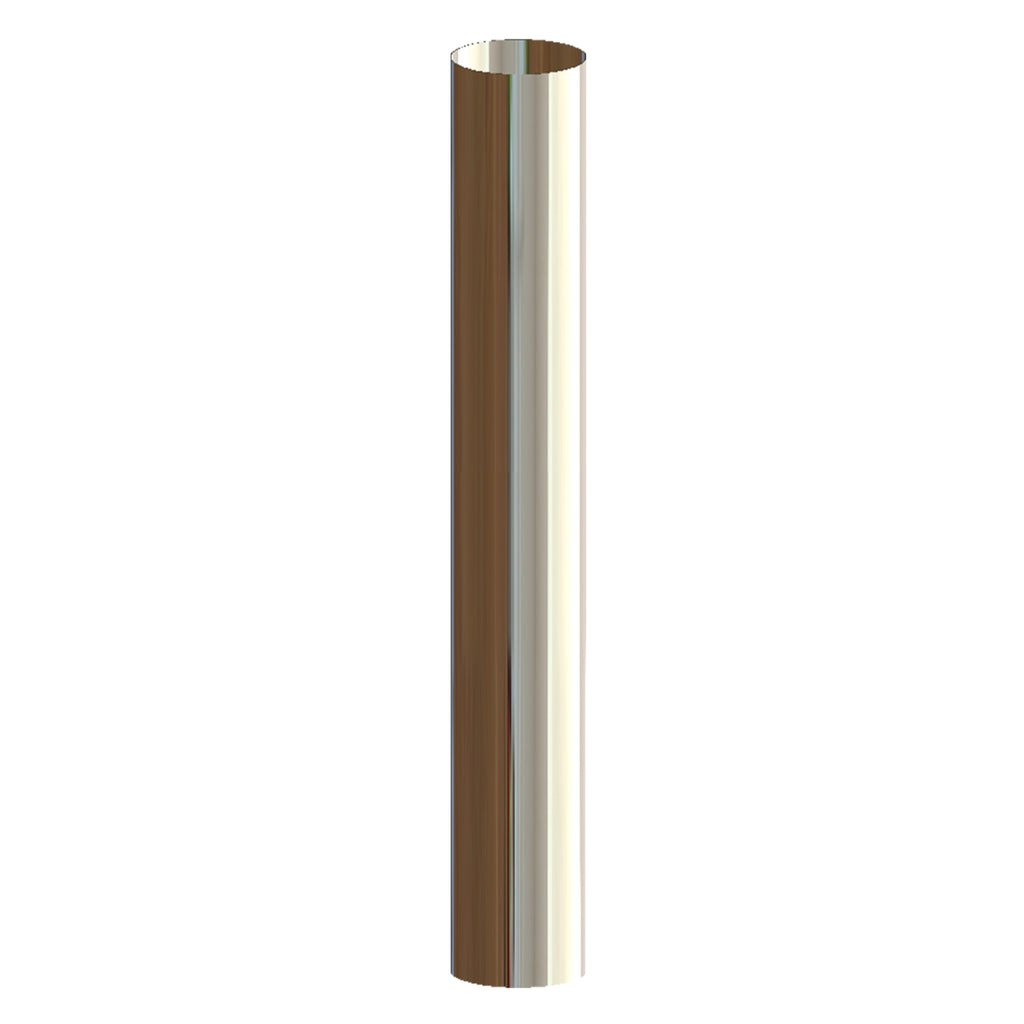 Grand Rock - 7" x 48" OD/OD Chrome Straight Exhaust Stack