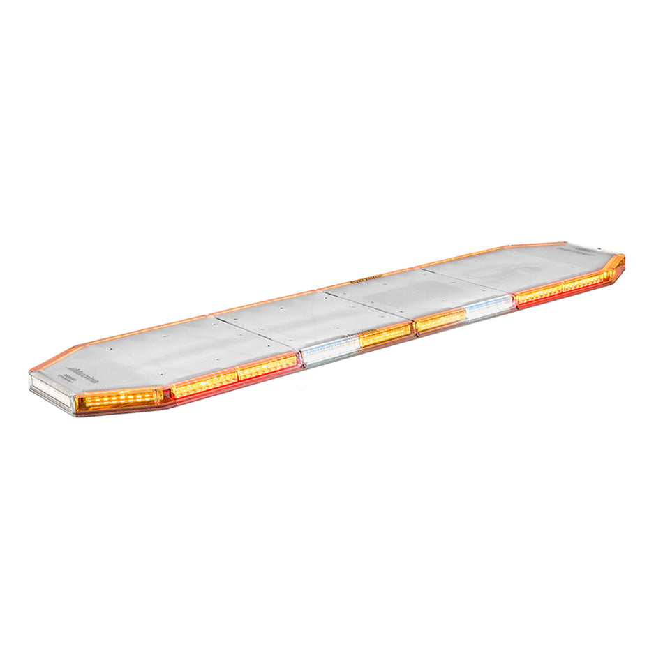60" LED Elite Lightbar with Work, Alley, Takedown, Stop/Tail/Turn & Traffic Directional Lighting (Amber) - Berube's Truck Accessories
