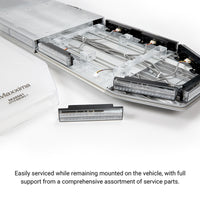 60" LED Elite Lightbar with Work, Alley, Takedown, Stop/Tail/Turn & Traffic Directional Lighting (Amber)