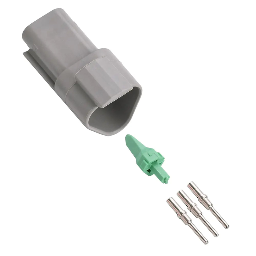 Deutsch Connectors - DT 3 Pin Receptacle Kit Solid