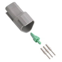 Deutsch Connectors - DT 3 Pin Receptacle Kit Solid