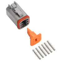 Deutsch Connectors - DT Solid Nickle 6 Way Plug Kit