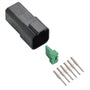 Deutsch Connectors - DT 6 Way Receptacle Kit Solid Nickle