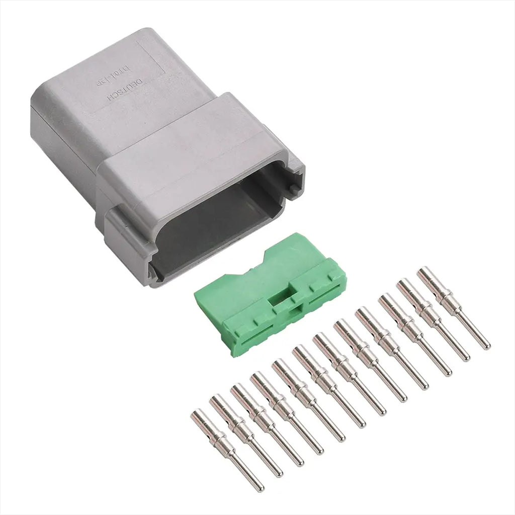 Deutsch Connectors - DT 12 Way Kit Solid Nickle Recep