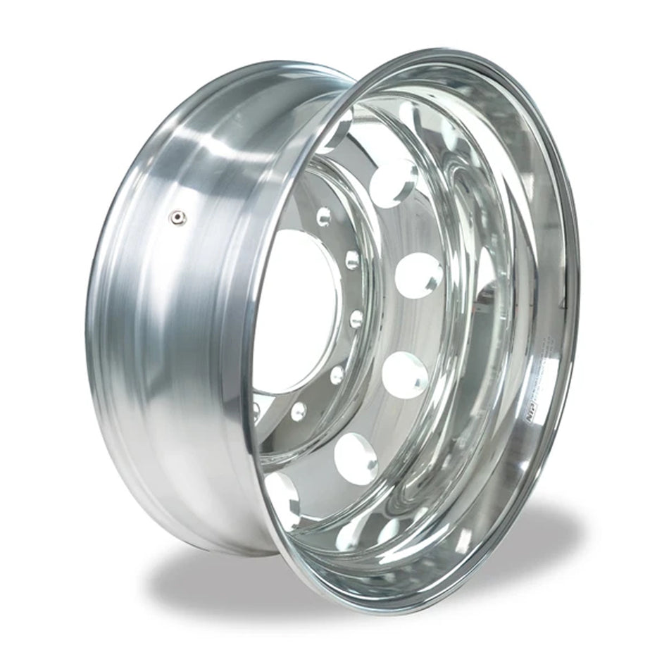 National Truck Parts - 24.5" Hub Pilot Polished Aluminum Wheel