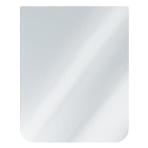 Valley Chrome - 4.5" x 5.5" Stainless Steel Permit Panel (Tape Mounted)