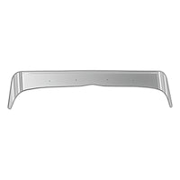 Panelite - Peterbilt 378/379 Short Hood & 357 Model Stainless Steel Bug Deflector