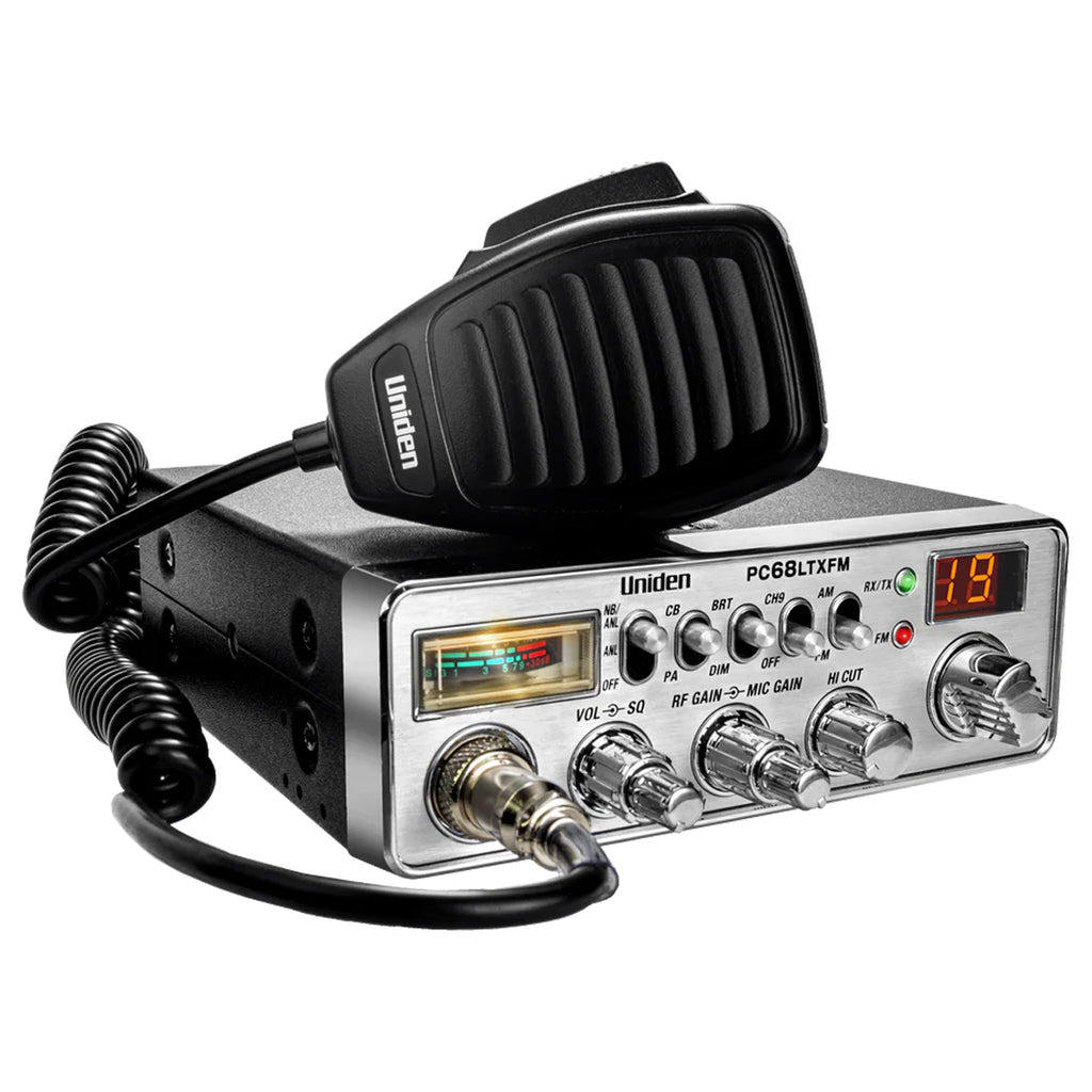 Uniden - Dual-Mode AM/FM CB Radio - PC68LTXFM