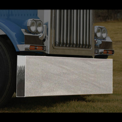 RoadWorks - 18" Multi-Fit Blind Mount Bumper with Mitered Ends (2 Watermelon Light Holes on Mitered Ends)