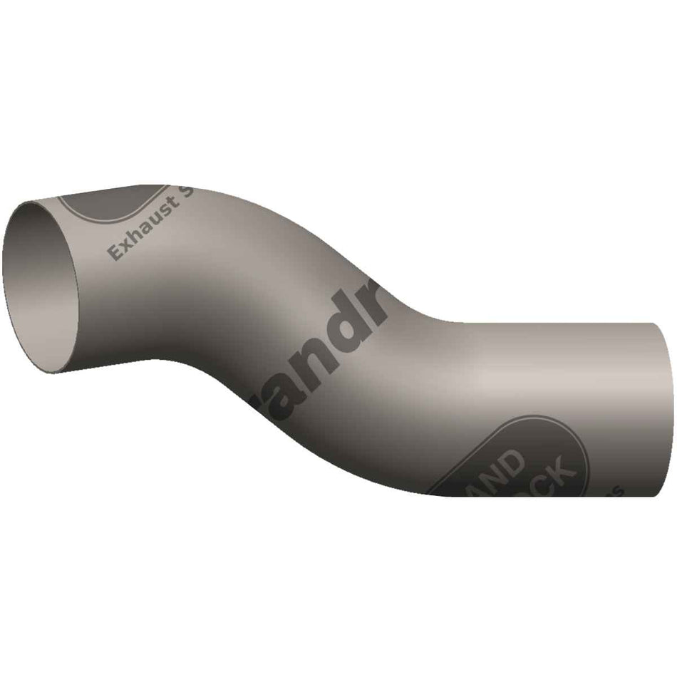Grand Rock - Kenworth 5" Aluminized Double Bend Exhaust Pipe O.D./O.D.