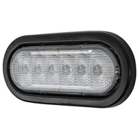 Buyers - 6" LED Oval Strobe Light with 12 LEDs (Amber/Green)