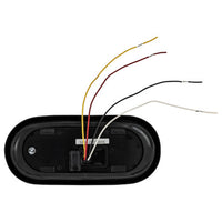 Buyers - 6" LED Oval Strobe Light with 12 LEDs (Amber/Green)
