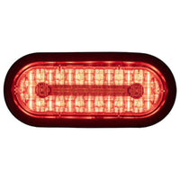 6" Combination LED Stop/Turn/Tail, Backup, & Strobe Light with 17 LEDs (Amber/Green)