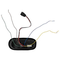 6" Combination LED Stop/Turn/Tail, Backup, & Strobe Light with 17 LEDs (Amber/Green)