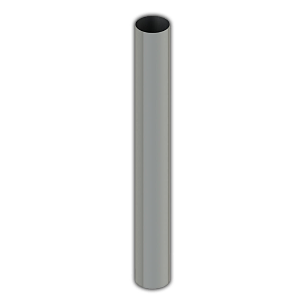 Lincoln Chrome - 5" x 68" Flat Top O.D. Chrome Exhaust Stack