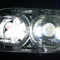 Peterbilt 388/389 LED Headlight with Halo, Chrome, Driver or Passenger Side