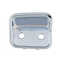 National Truck Parts - Chrome Park Plate Bezel for Peterbilt 2006+