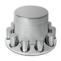 National Truck Parts - Flat Rear Axle Cover W/ 33mm Threaded Lug Nut Covers