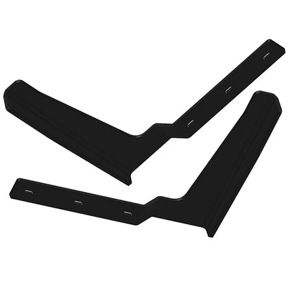 Hogebuilt - Kenworth AG400L or Peterbilt Low Air Leaf 24.5 Tires Down Low, Rear Bracket Mount Fender Bracket
