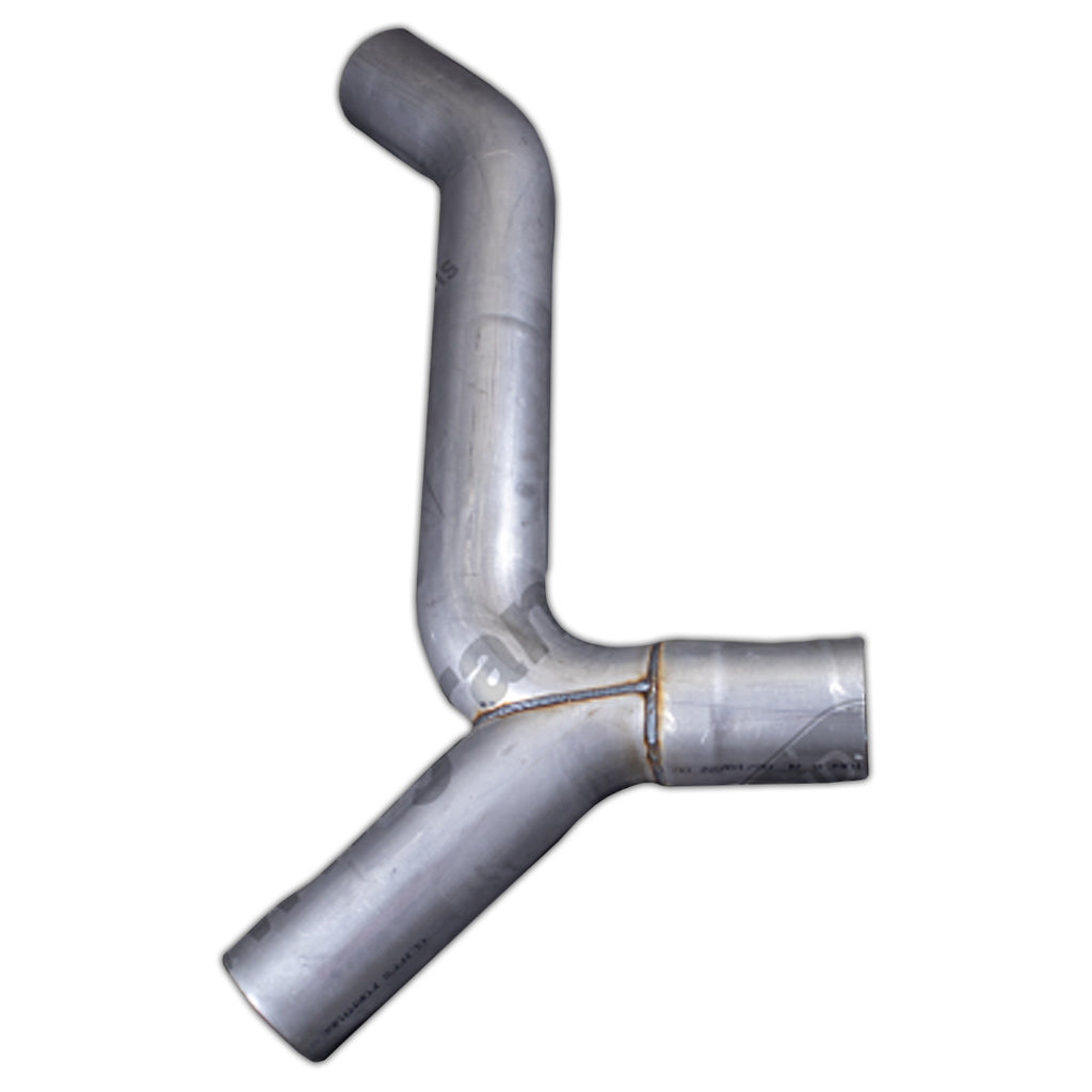 Grand Rock - 6" 3-Bend O.D./O.D./O.D. Aluminized Y-Pipe Exhaust