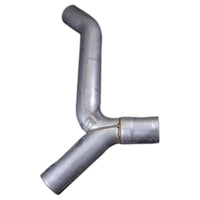 Grand Rock - 6" 3-Bend O.D./O.D./O.D. Aluminized Y-Pipe Exhaust