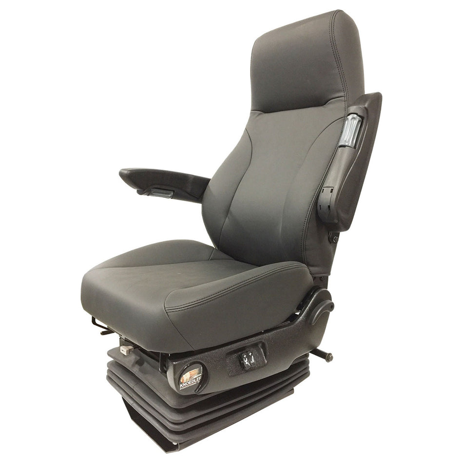 "Harrier" High-Back Leather Seat with Red Thread (Heated & Cooled)