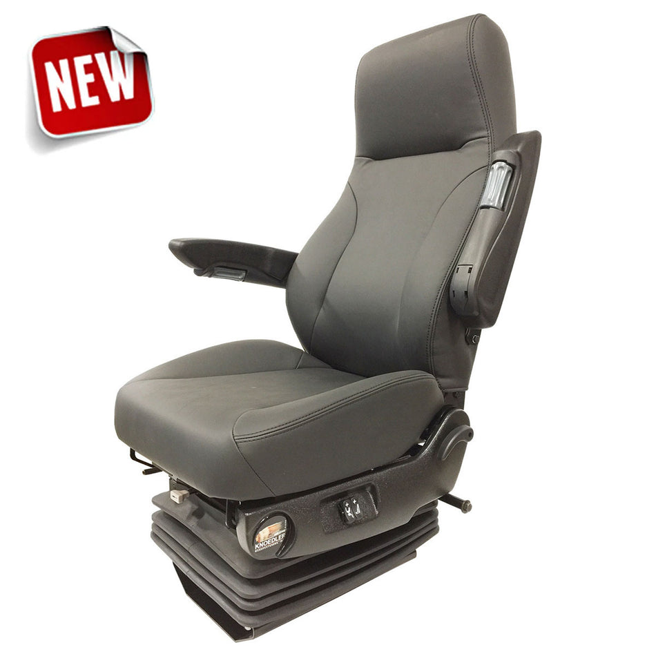"Harrier" High-Back Leather Seat with Red Thread (Heated & Cooled)