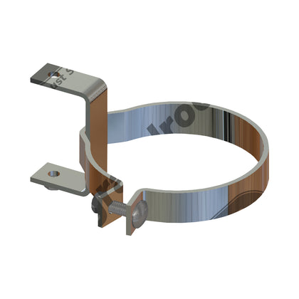 Grand Rock - Kenworth Aerocab 5" Polished Stainless Steel Slide Pin Clamp (Left or Right Side)